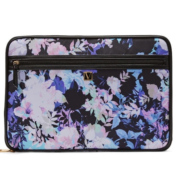 Victoria's Secret | Bags | Nwot Victorias Secret Floral Noir Laptop ...